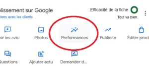 outil de statistiques performances de votre fiche google